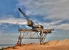 Harbour crane - HDR