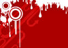 Grunge Wallpaper RED