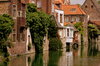 Bruges Houses on Canal