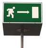 Emergency road sign
