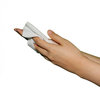 wiping hands
