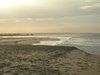 at sunset