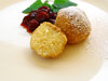 Curd dumpling.