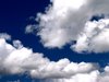 Clouds in Deep Blue Sky