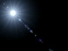 Lensflare on Black