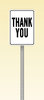 Thank You Sign