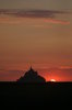 mont st. michel sunset 2