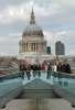 Millenium Bridge and St Pauls 