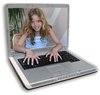 Victoria and the laptop