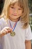 Child and medal
