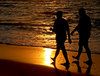 Walking on sand