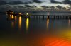 Jetty at night