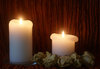 white candles