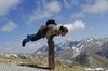 Balancing on column