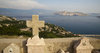 Graveyard on hilltop