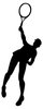 Tennis Silhouette 3