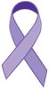 Single Ribbon Purple
