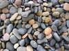 Sea, beach and wet stones