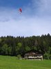 Paragliding over Mont Blanc