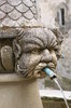 Devil fountain in Seguret