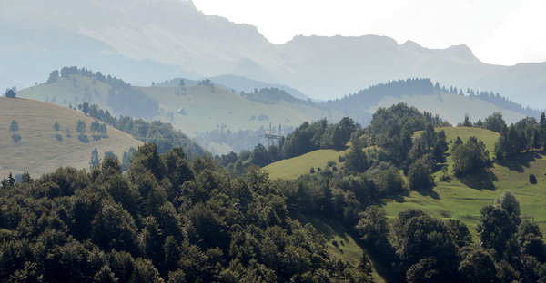 panorama: mountain chains