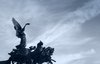 statue in the sky