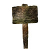 Wooden sign