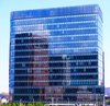 Glass building