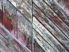 old diagonal wood balks textur
