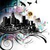Grugne cityscape