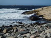 Waves and cliffs