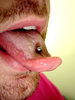 my pierced tongue