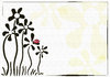 flowers and the ladybird