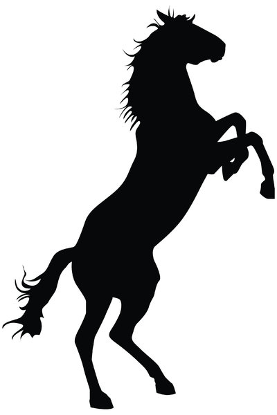 free vector clip art mustang horse - photo #35