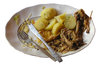 Empty dinner table