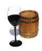 glass of wine