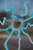 Shattered & painted glass 1
