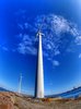 Windmills with fisheye - HDR