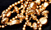 golden baubles and beads
