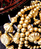 golden baubles and beads