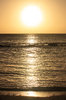 sunset over water