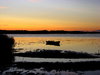 Evening at the shore