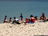 family beach fun