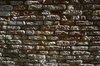 Old bricks in oblique light