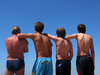 father and sons