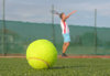 on the court