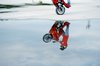 Biker stunt