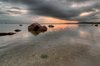Fjord sunset - HDR