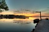 Morning harbour - HDR