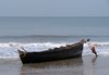 Fishermen at work